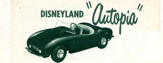 Ride “Fiberfest” Disneyland\'s Classics Track, | – A & September Undiscovered Road Extravaganza!: 1955 Autopia